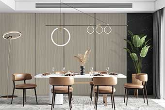 武汉轻奢风格-餐厅