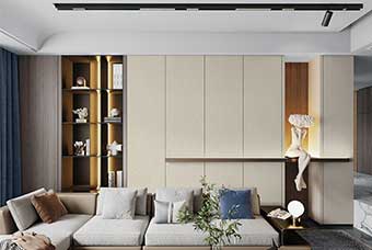 武汉北欧风格-客厅