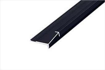 武汉航空纤维墙咔铝合金阳角线（哑黑氧化）