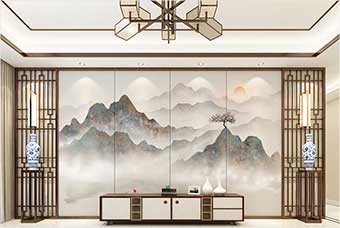 武汉森佰汇航空纤维（山水画系列）