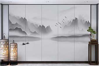 武汉森佰汇航空纤维（山水画系列）